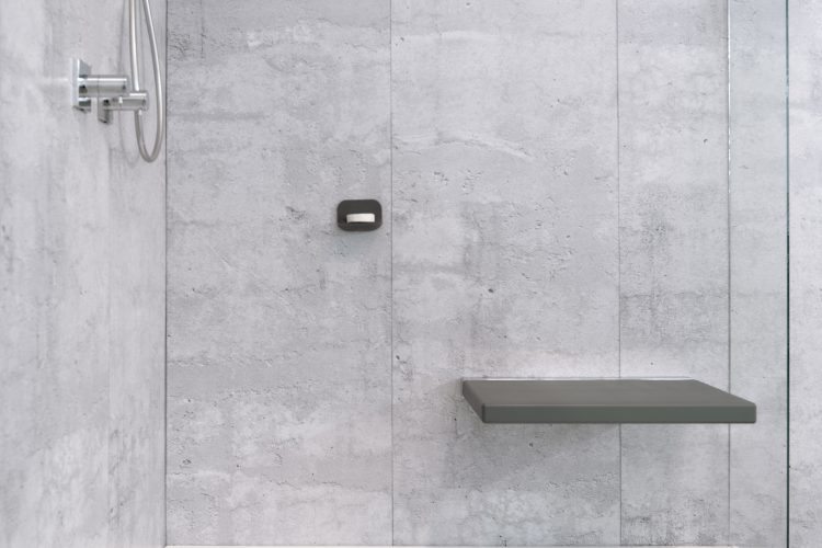 cube-shower-seat-24 bathroom accessories cube shower seat