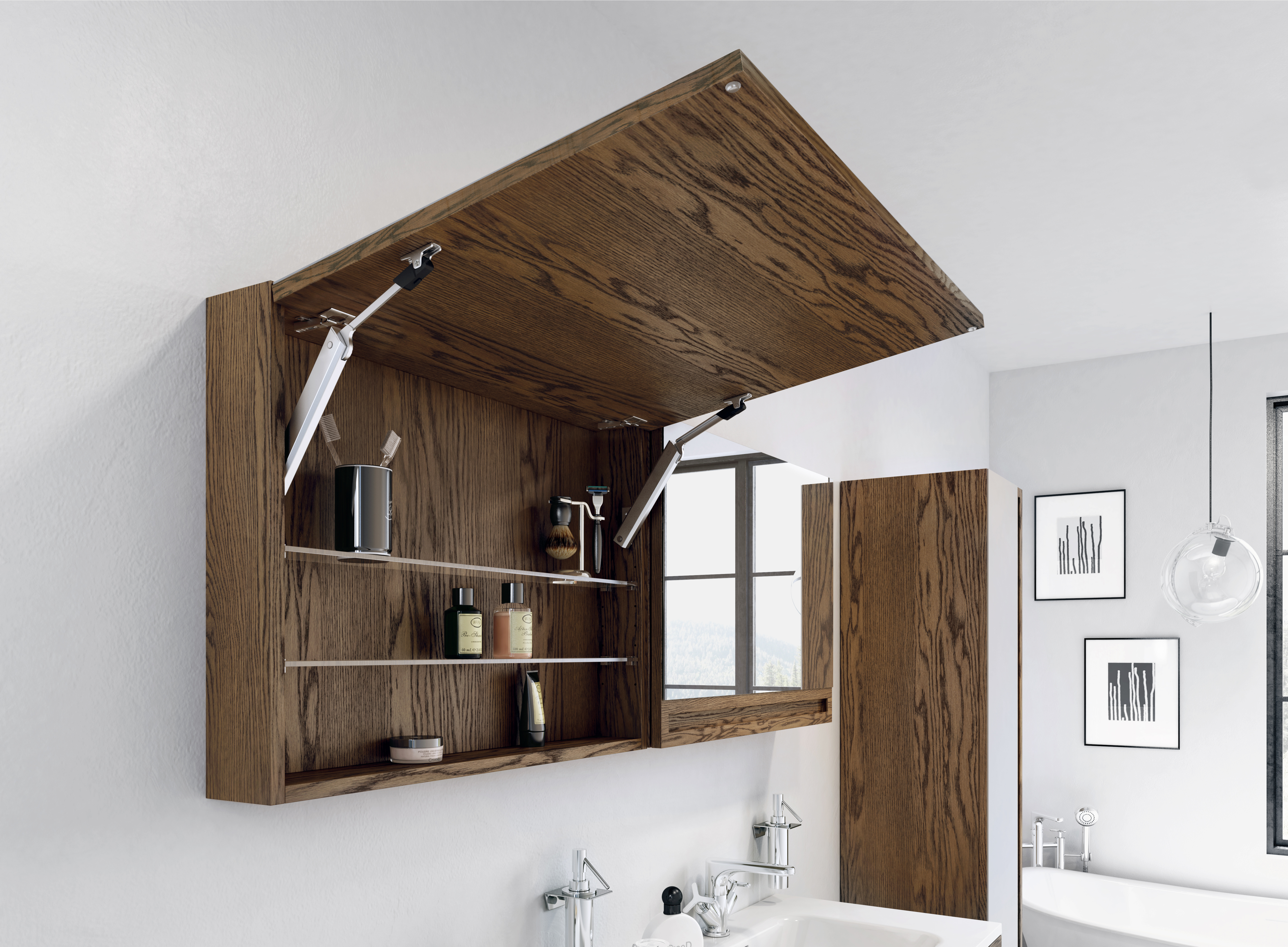 Mirrored Cabinet
