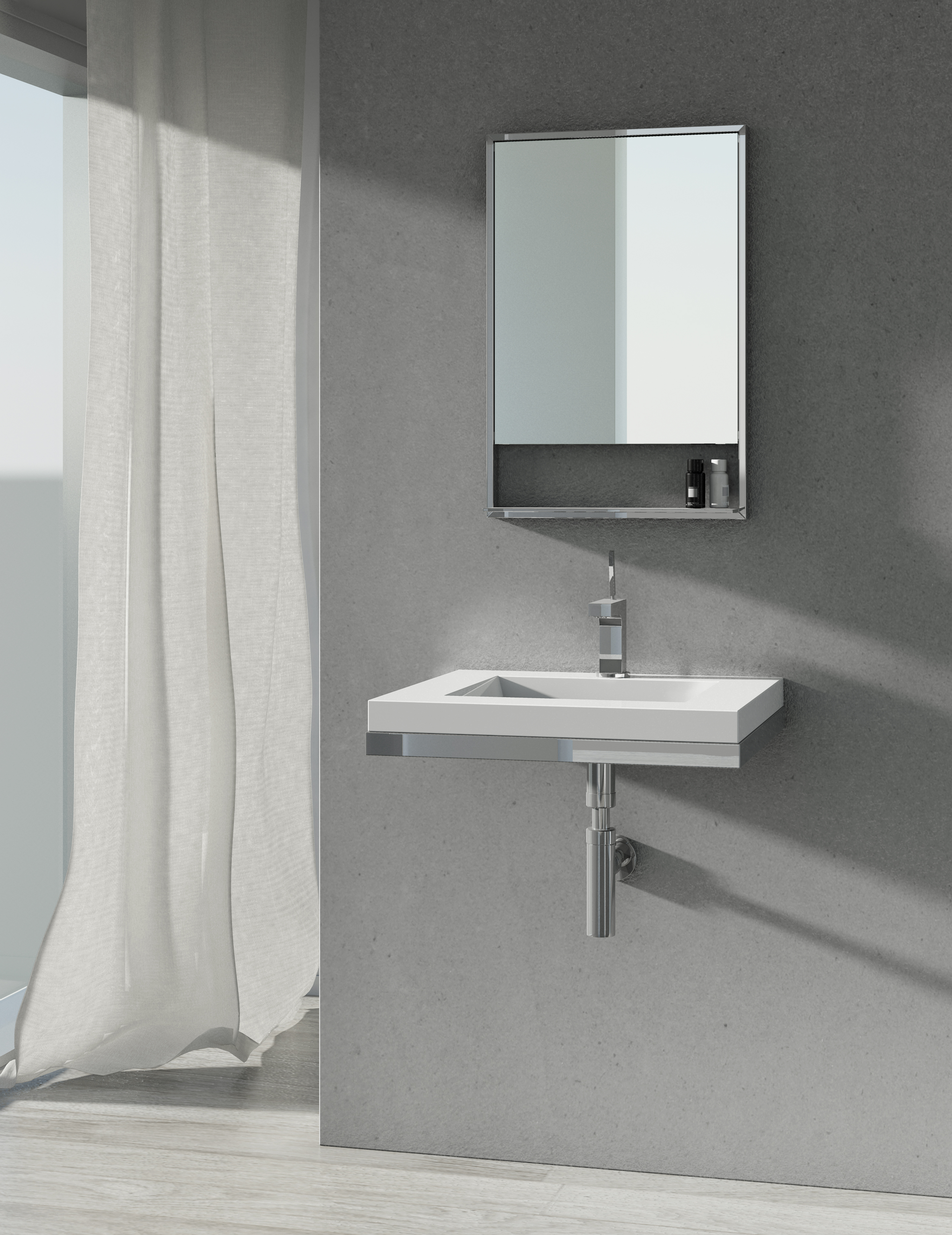 floating sink decorative