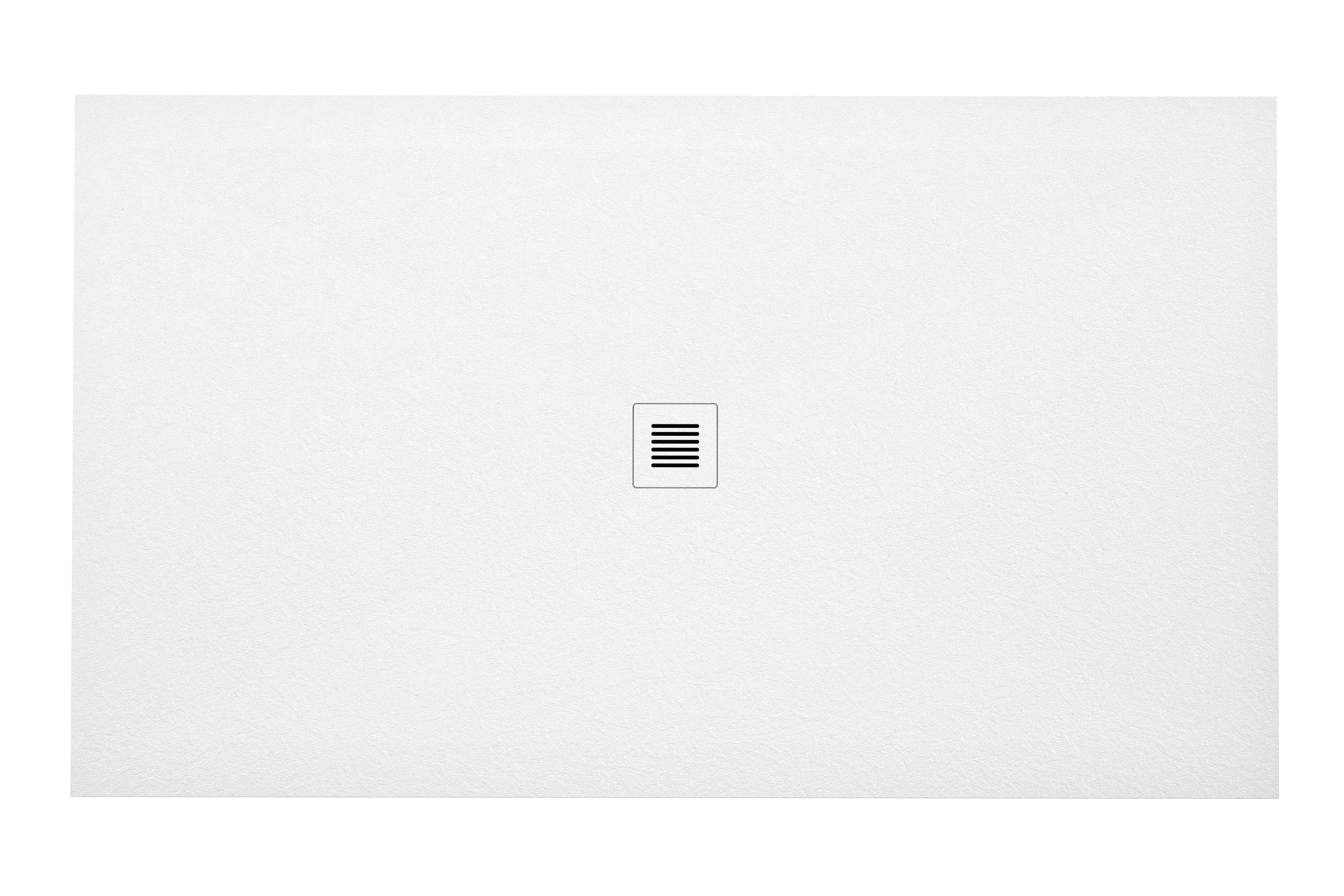 Shower bases in concrete white, eco friendly, non slip